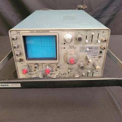 Tektronix 454A Oscilloscope | Dual-Trace Analog Laboratory Scope