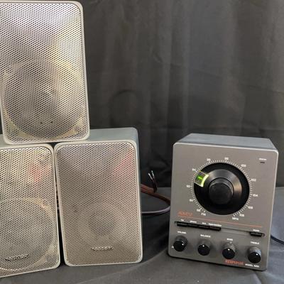 Advent Model 420S Response Receiver + 3 Realistic Minimus-7 Speakers