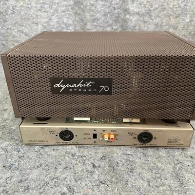 Dynakit Stereo 70 Tube Power Amplifier | EL34 Output Tubes | Classic Vintage Design