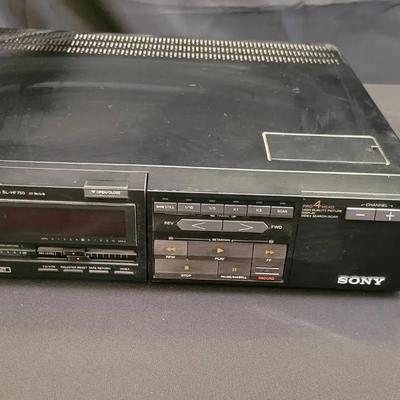 Sony SL-HF750 SuperBeta Hi-Fi Stereo Video Cassette Recorder with Remote