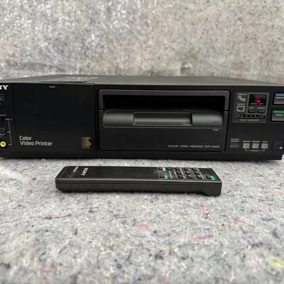 Sony Color Video Printer CVP-G500 with Remote Control