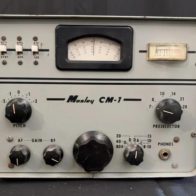 Mosley CM-1 Amateur Radio Receiver | Vintage Ham Communications Receiver