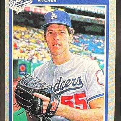 1985 Fleer Orel Hershiser #371 RC Dodgers
