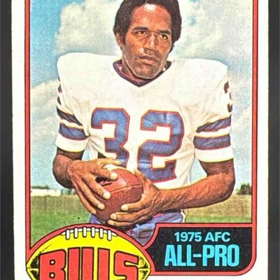 1976 Topps O.J. Simpson #300 Bills