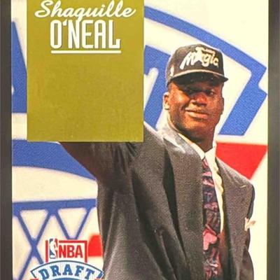 1992-93 Skybox Shaquille O'Neal #DP1 Draft Picks RC Magic