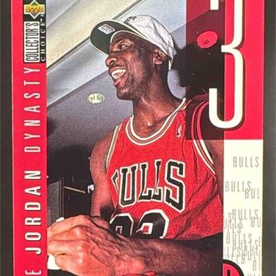 1997 Upper Deck Collector's Choice Michael Jordan #JD3 The Jordan Dynasty /23000