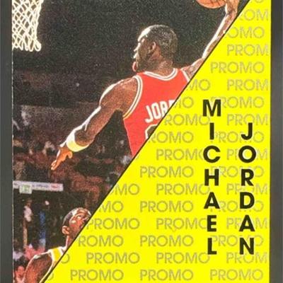 Michael Jordan Rare Dare To Dream Signature Promo Card Gold