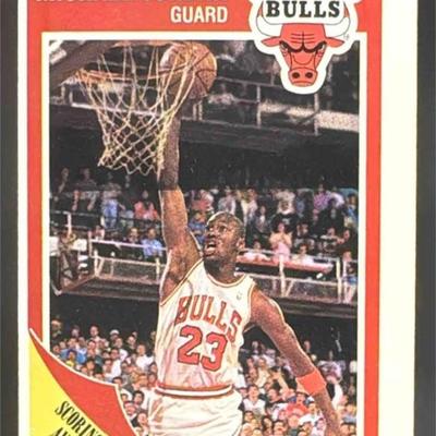 1989-90 Fleer Michael Jordan #21 Bulls