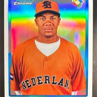 2009 Topps Chrome Kenley Jansen #W43 World Baseball Classic Refractors 47/500