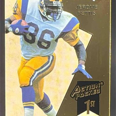 1993 Action Packed Jerome Bettis #172 RC Rams