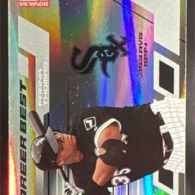 2004 Donruss Elite Frank Thomas #CB-14 Career Best 468/1000 White Sox