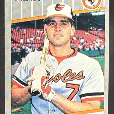 1989 Fleer Bill Ripken #616 Black Out Box