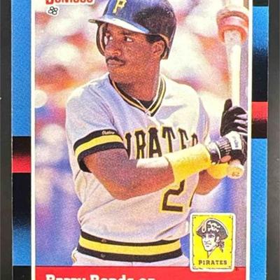 1988 Donruss Barry Bonds #326 Pirates