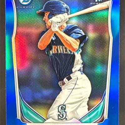 2014 Bowman Chris Taylor #BCP14 Chrome Prospects Blue Refractors /250 RC