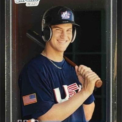 2010 Bowman Chrome Yasmani Grandal #USA-BC8 USA Baseball USA