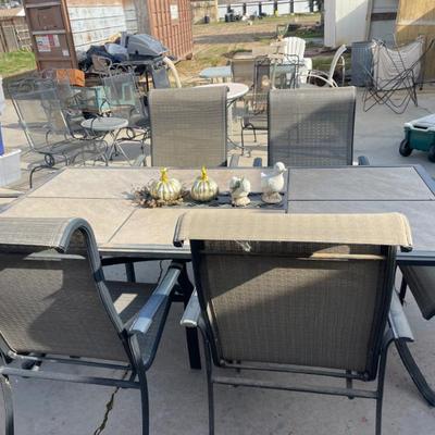 Patio table 