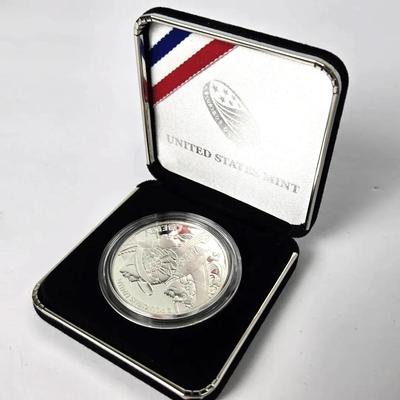 99.9% Silver Dollar Proof Coin: 2020 Women’s Suffrage Centennial