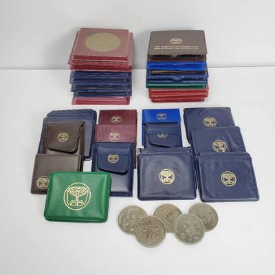 Israeli Medals Collection: Brass & Nickel Including Olympics & Macabee Games 