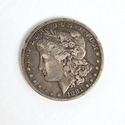 1881 CC Morgan Silver Dollar