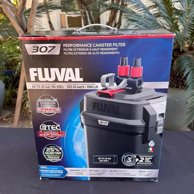 Fluval 307 Performance Canister Filter For Aquariums