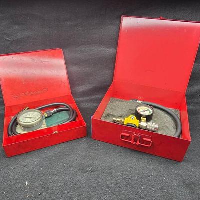 Oil Pressure Gauge & Cylinder Leak Tester Lot