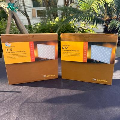 Genaray SL-57 On-Camera LED Video Lights Set Of 2