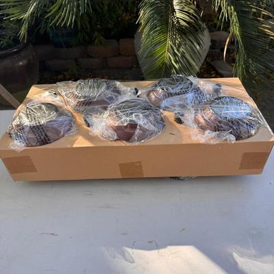 Set of 10 Solar Pathway Stake Lights