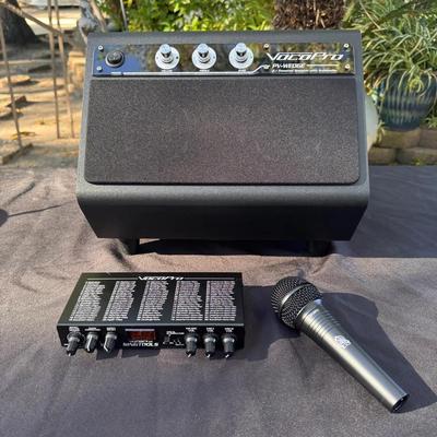 VocoPro PV-WEDGE 2.1 Powered Speaker w/ Subwoofer + More!