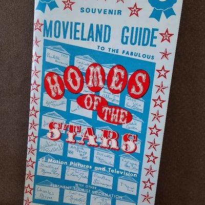 Vintage Hollywood Celebrity Home Guide by Mitock & Sons, 1960s