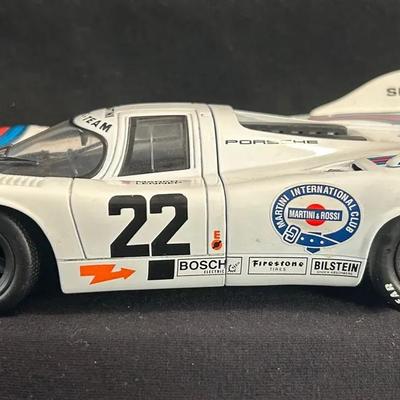 Universal Hobbies 1:18 Porsche 917 Martini Racing Team Die-Cast Model – #22 Marko/Lennep