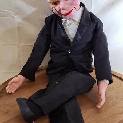 Vintage Ventriloquist Dummy with Suit