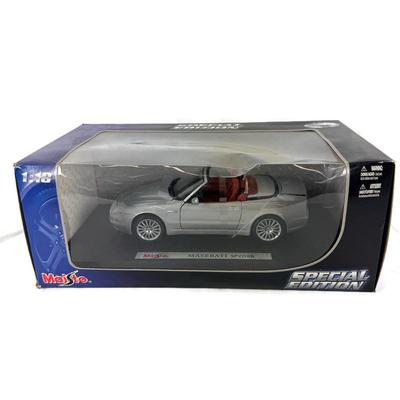 Maisto 1:18 Maserati Spyder – Special Edition Die-Cast Model