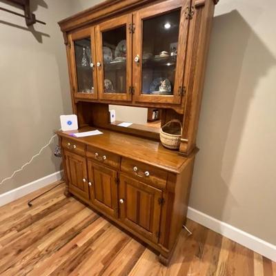 Vintage kitchen hutch