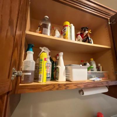 Cleaning supplies