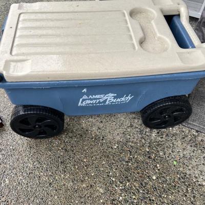 Lawn Buddy wagon