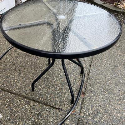 Patio table