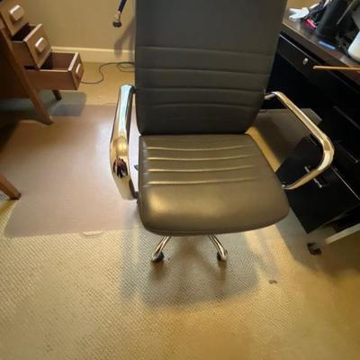 Leather office chair