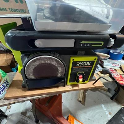 Ryobi belt & disc sander