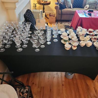 Barware & teacup collection