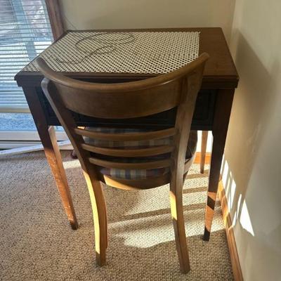 Small desk with chair