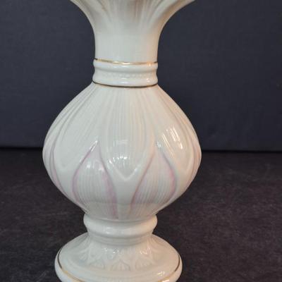 Belleek Pottery Ireland "Lotus Blossom" Vase