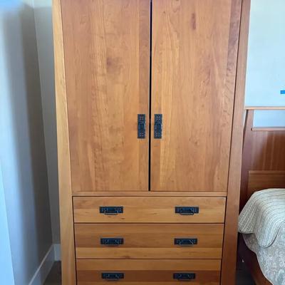 Armoire/Wardrobe By Wood Castle Furniture 