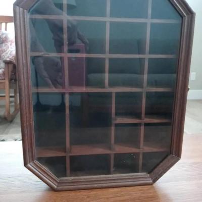 Asian Style Display Cabinet For Miniatures 