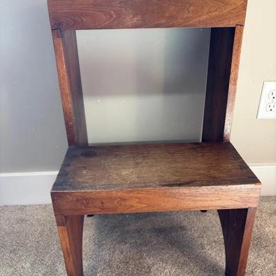 Antique Wooden Prayer Kneeler (Prie-Dieu)