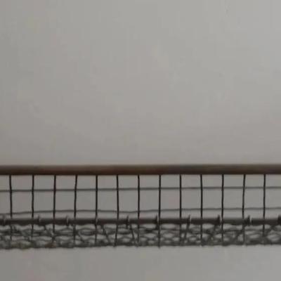 Antique Cast Iron Metal Hanging Shelf