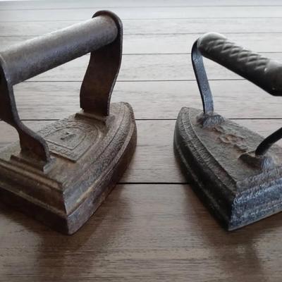 Vintage Cast Iron Irons