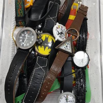 Variety Of Cartoon/Character Watches