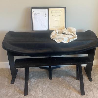 Casio CDP - 200R Keyboard, Bench And Stand With Music  