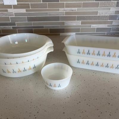 Vintage Anchor Hocking Casserole Dishes