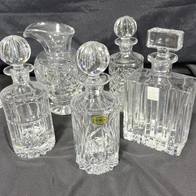 Crystal Decanters 